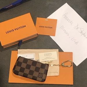 Louis Vuitton Key Pouch/Pochette Cles